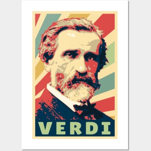 Giuseppe Verdi Vintage Colors Posters and Art